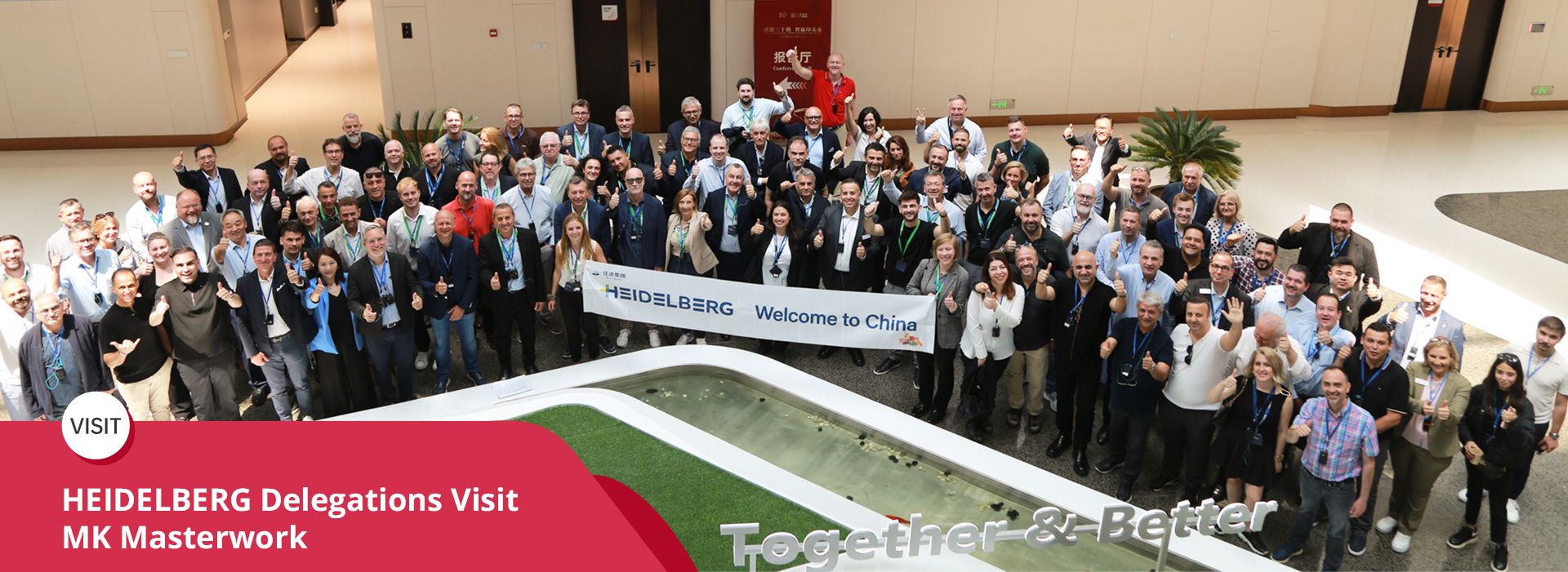 Heidelberg Delegations Visit MK Masterwork