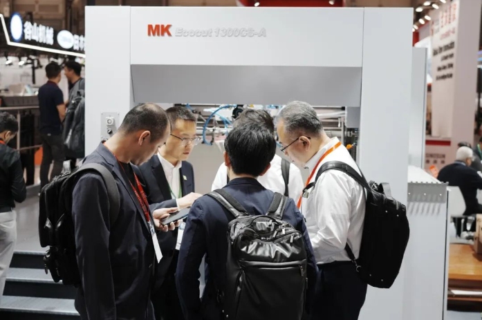 Ecocut MK 130CS automatic die-cutting machine with stripping