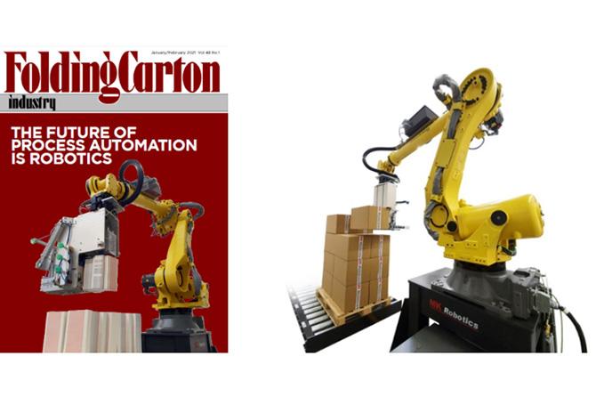 The Automatic Robotics by MK-GmbH Published in "Folding Carton" in Germany