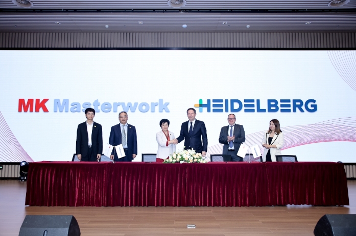 MK Masterwork and HEIDELBERG celebrate ten years of partnership and look to the future together
